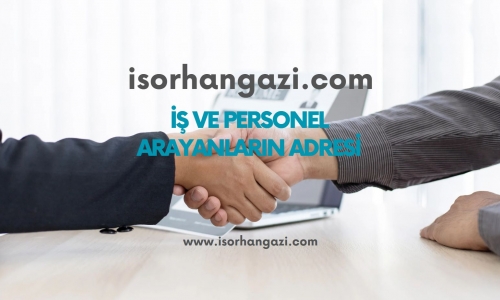 “ İş Orhangazi “ Platformunu Kullanmaya Davet Ediyoruz.