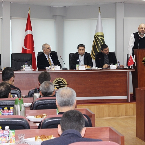 İnşaat Sektörü Temsilcileri ile Odamızda Toplandık