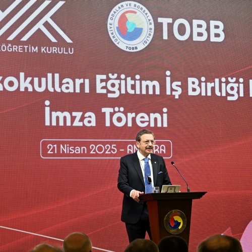 Mesleki eğitimi güçlendirmek için TOBB ve YÖK’ten işbirliği