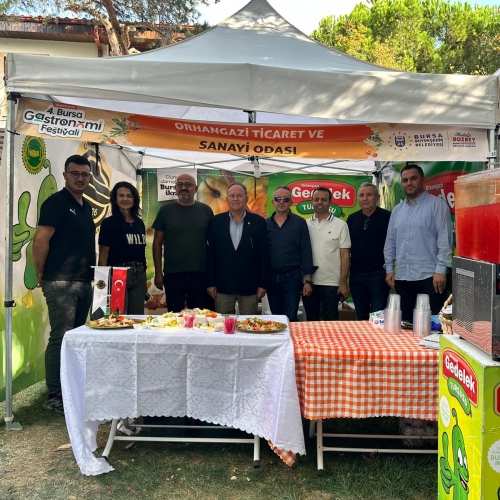 Bursa Gastronomi Festivali’ne Gedelek Turşusu Damga Vurdu