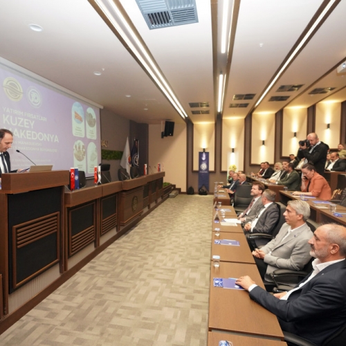 Odamız ve Yalova Tso’dan Kuzey Makedonya İle Ticaret Köprüsü