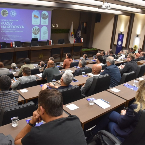 Odamız ve Yalova Tso’dan Kuzey Makedonya İle Ticaret Köprüsü