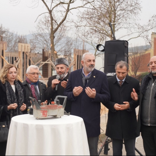 Mesleki Eğitim Merkezi için temel atma töreni düzenlendi