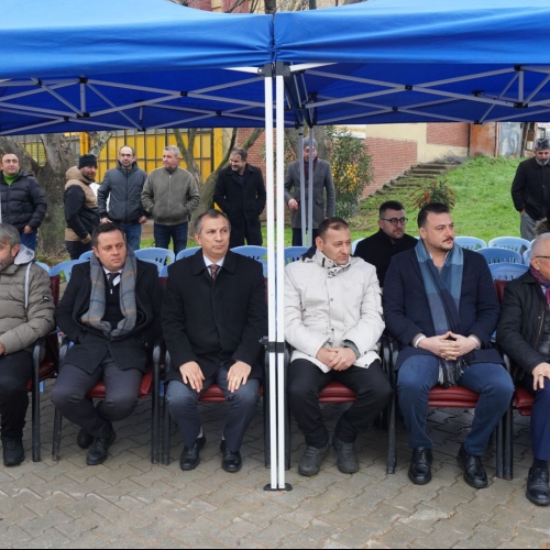 Mesleki Eğitim Merkezi için temel atma töreni düzenlendi