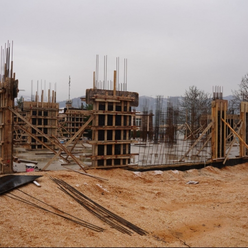 Mesleki Eğitim Merkezi için temel atma töreni düzenlendi